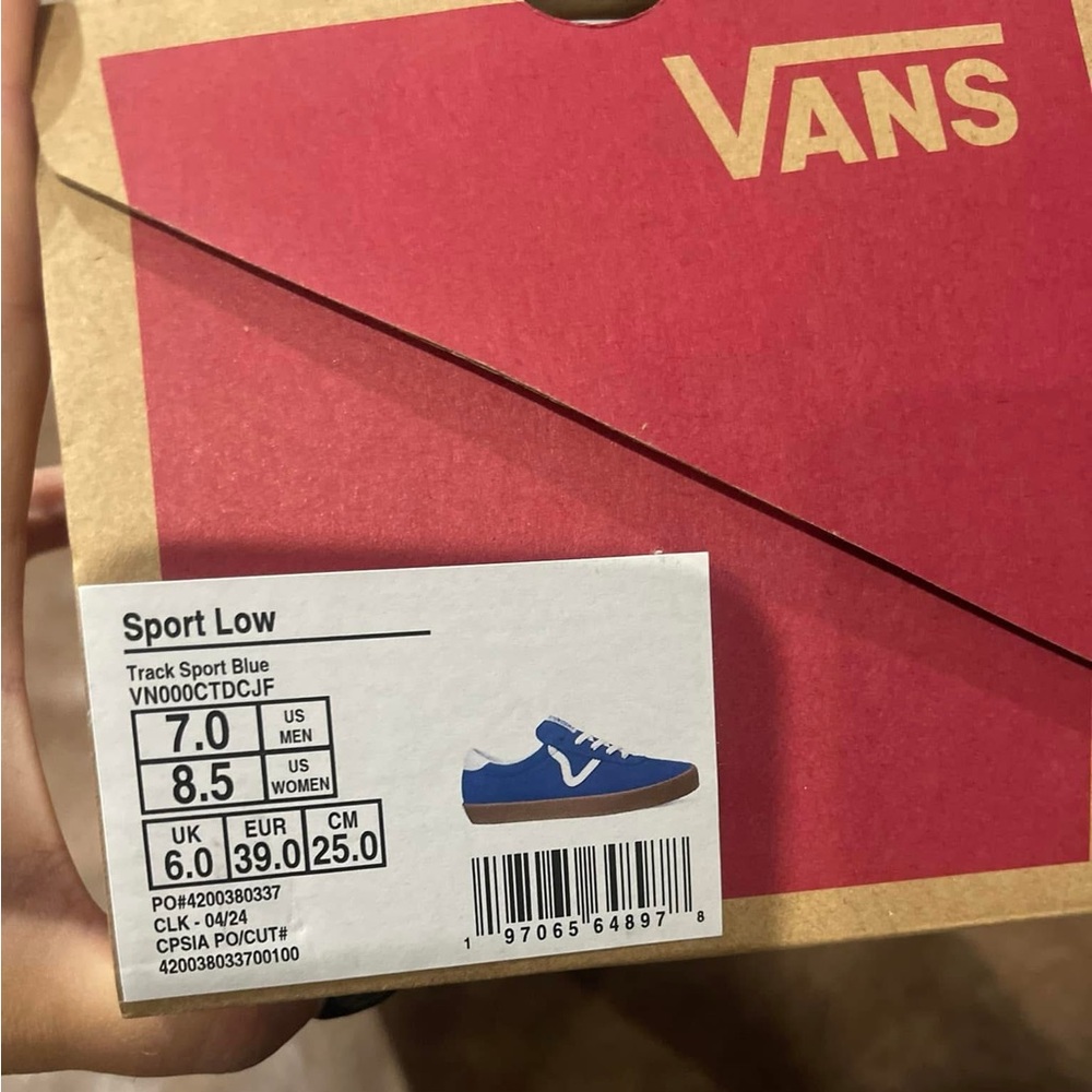 Blue Vans